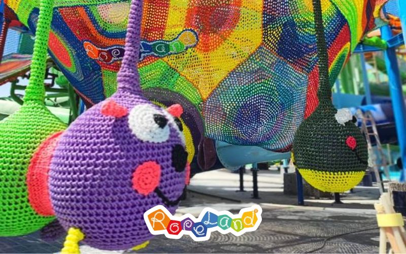 RopeLand: un parco giochi intessuto di colori e avventura