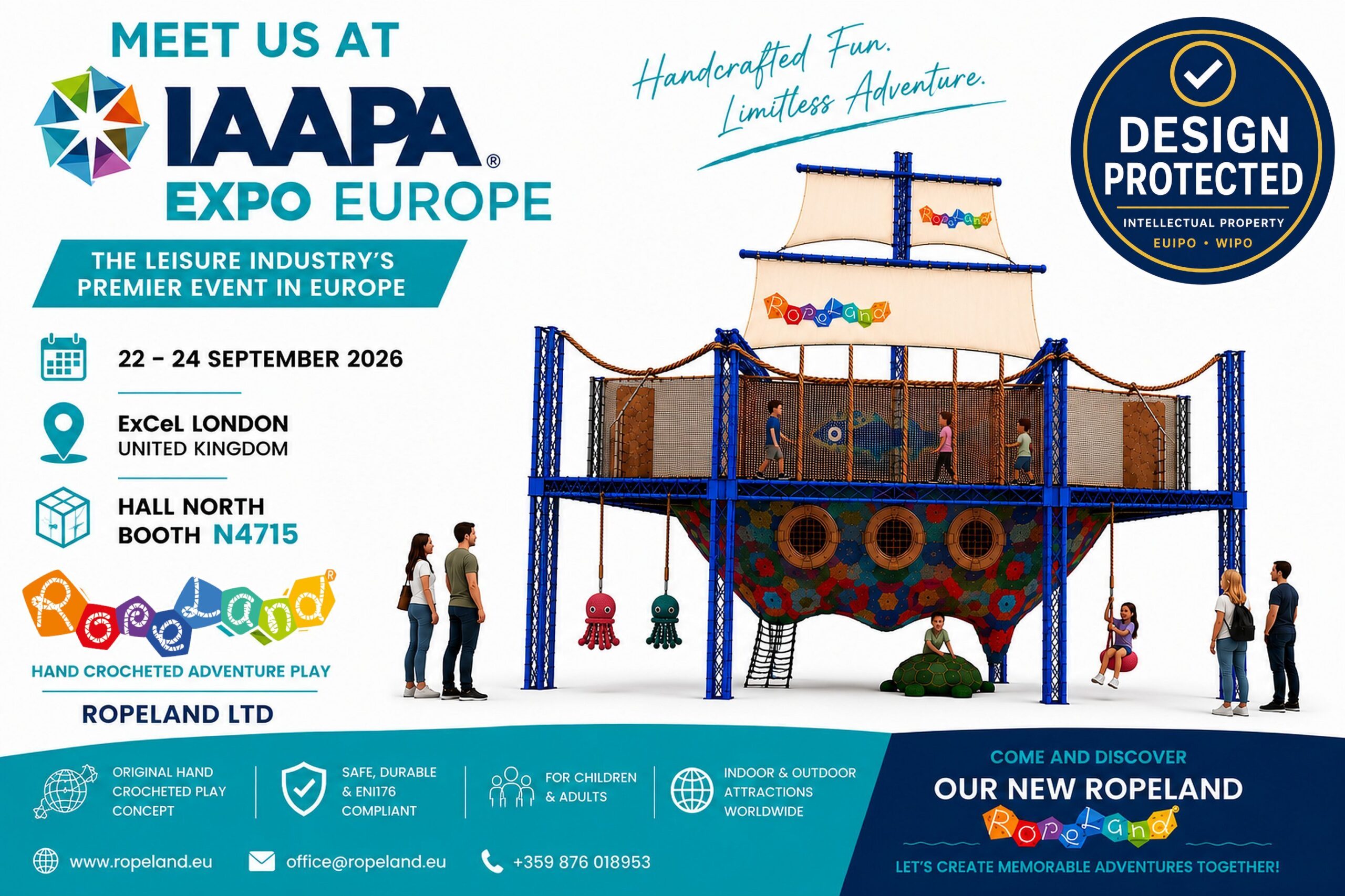 The ship is sailing at IAAPA Expo Europe 2026